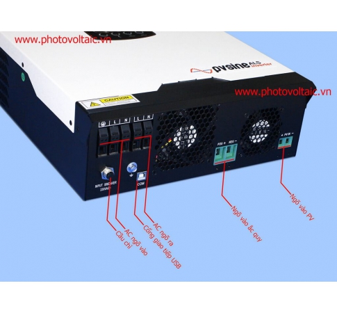 Inverter độc lập bù lưới thông minh PVSine ALS-E 3KVA 40A